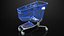 3D pp plastic shopping trolley