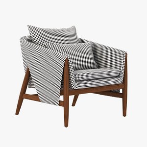Gross lounge chair by Enne