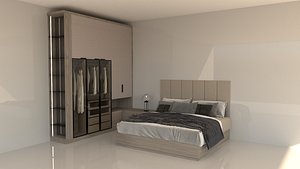 Versatile Bedroom Storage System