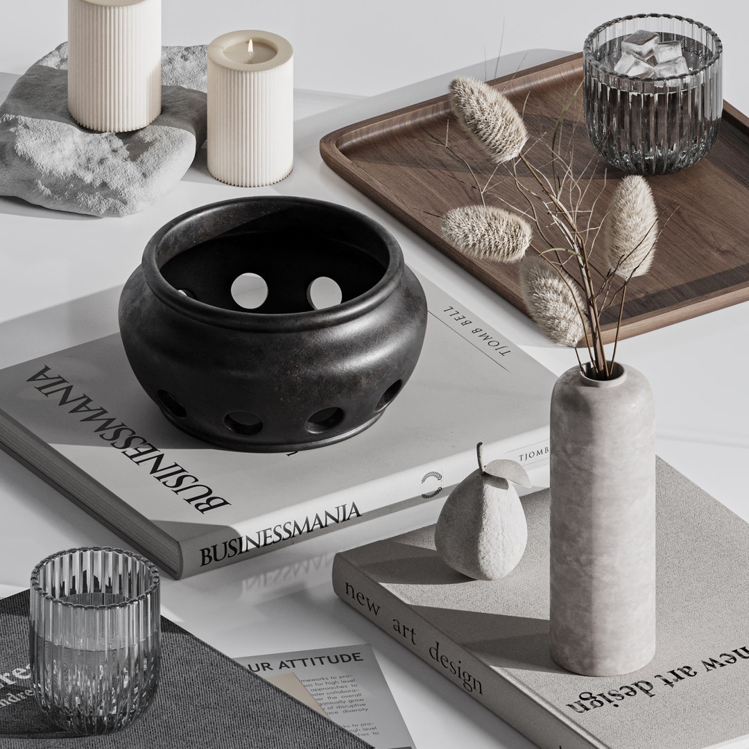 Decorative Set 40 3D - TurboSquid 2170268
