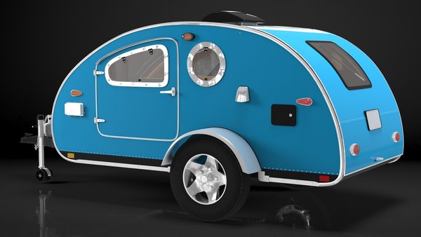 3D Teardrop Camping Trailer - TurboSquid 1806999