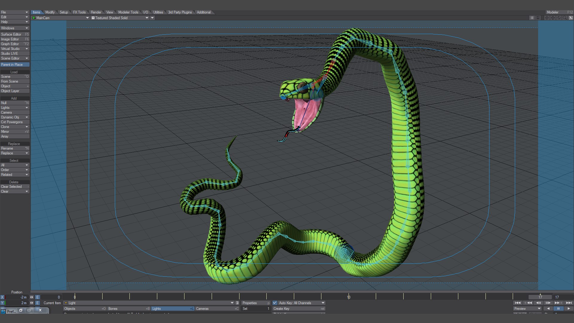 Boomslang - Rigged 3D Model - TurboSquid 1774505