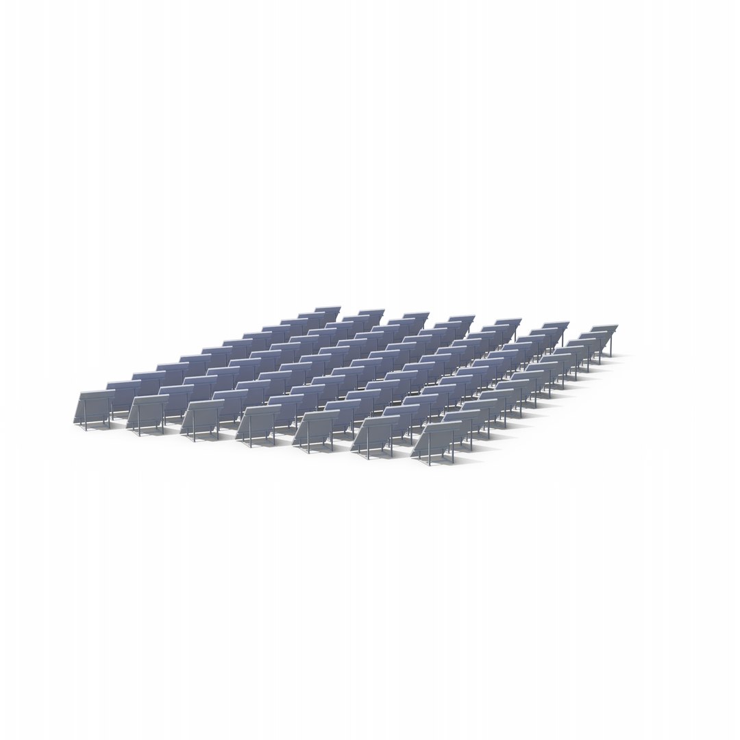 3D Solar Panels Model - TurboSquid 2248838