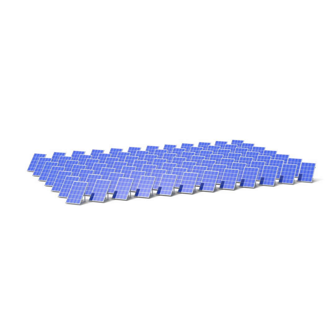 3D Solar Panels Model - TurboSquid 2248838