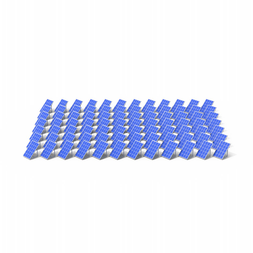 3D Solar Panels Model - TurboSquid 2248838
