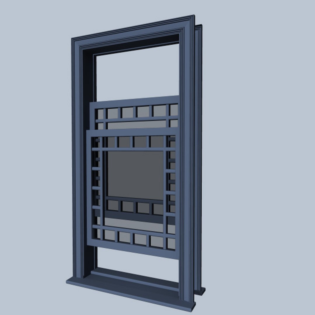 Window 3d Obj