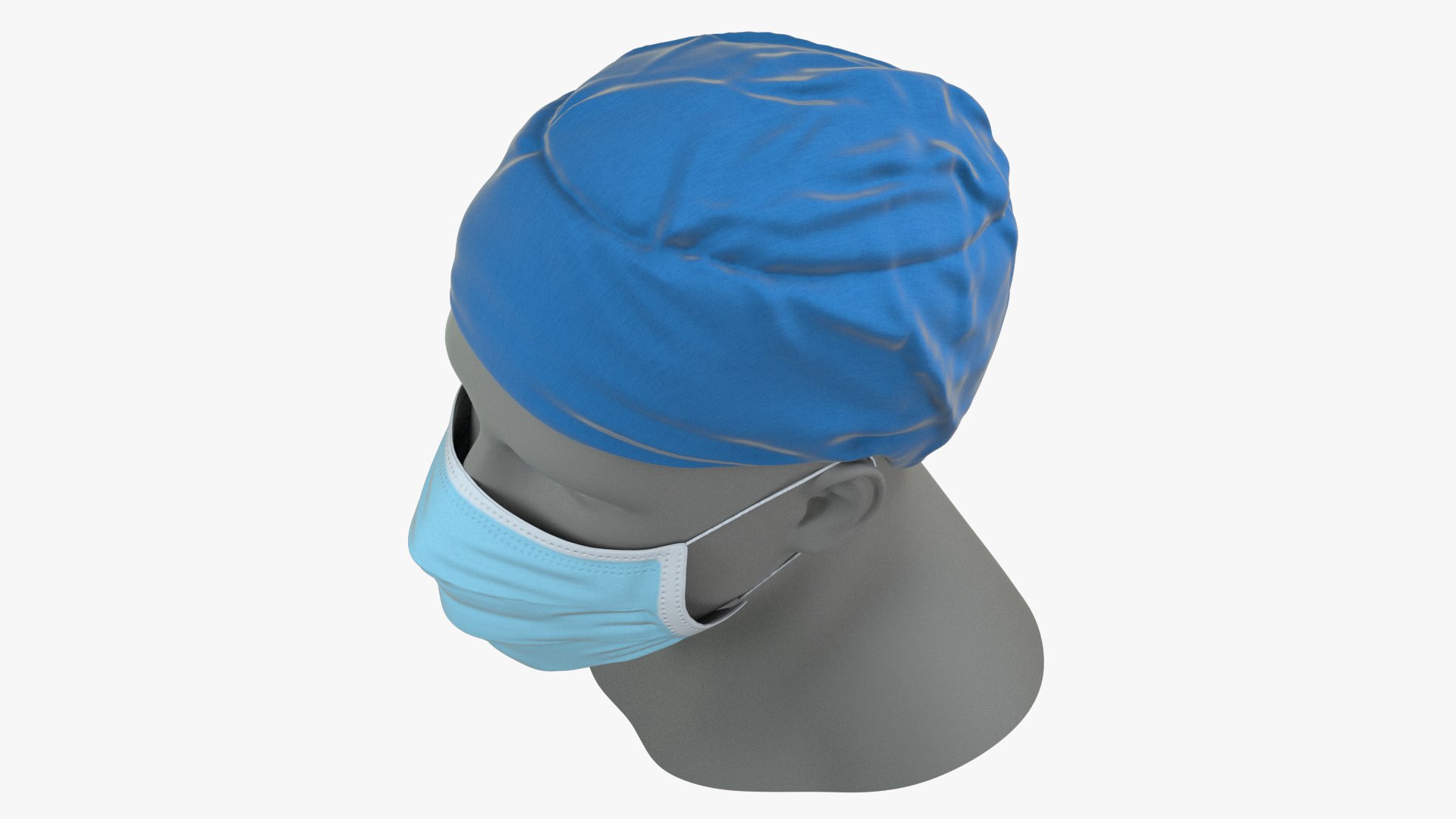 Surgical Mask Cap 3D - TurboSquid 1545878