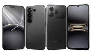 Tecno CAMON 50 Moonlight Black And Tecno SPARK 40 Ink Black