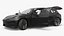 Hatchback eléctrico de cinco puertas negro, preparado para Maya