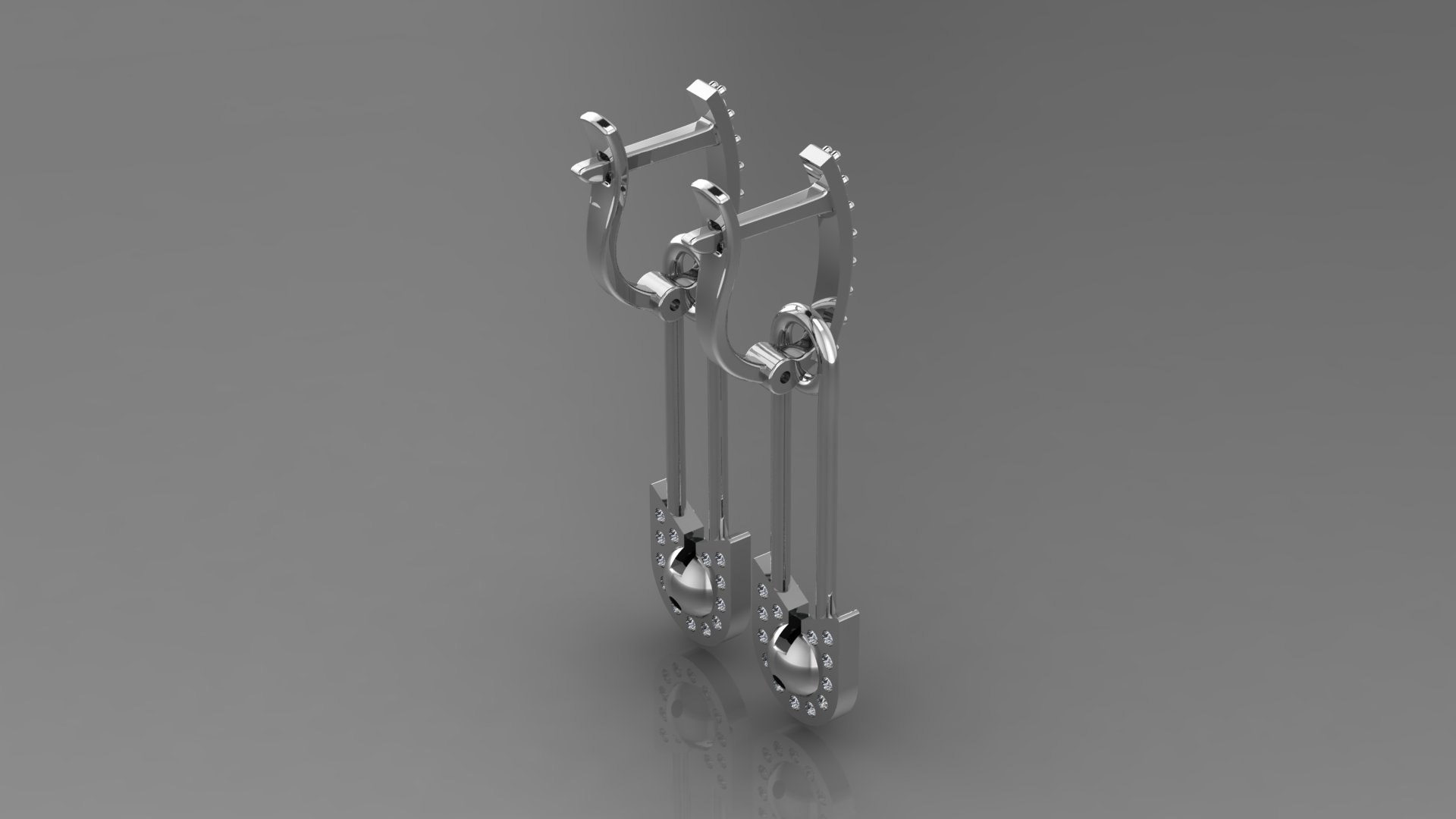 3D Earring - TurboSquid 2187189