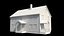 Nordic house - Blue - Medium