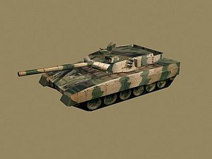 chinese type-98 mbt 3d model