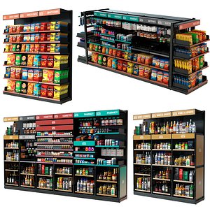 CONVENIENCE STORE SHELVING