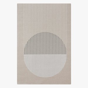 3D Carpet Anuk Beige