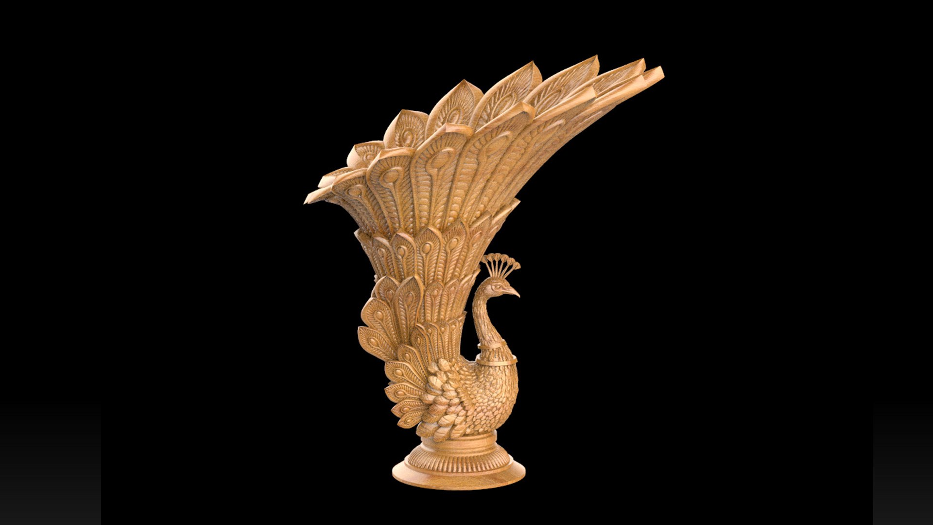 Peacock 3D Model - TurboSquid 2126938