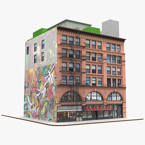 Little Italy Manhattan Corner Building