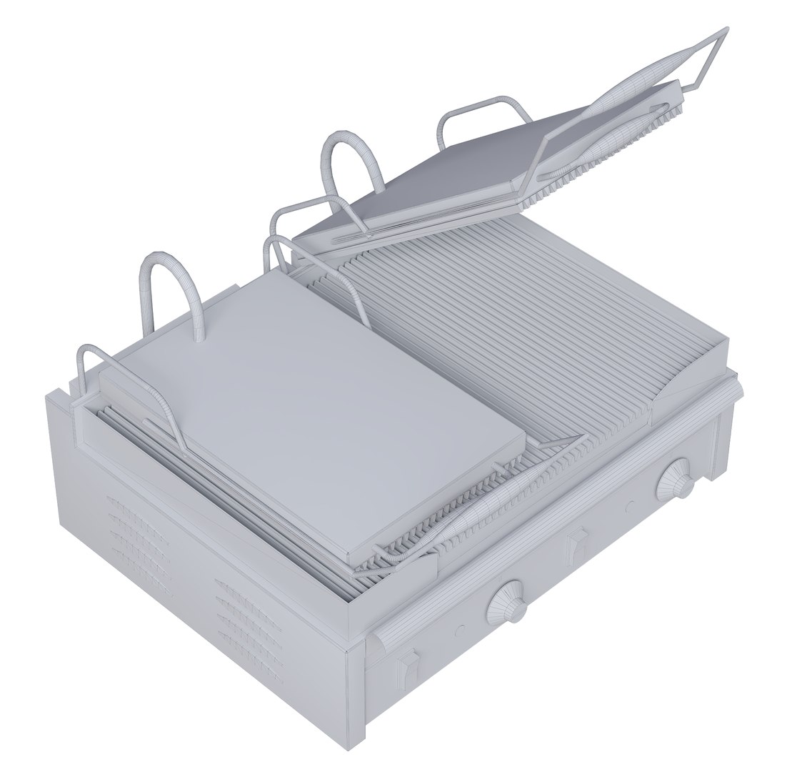 3D INDUSTRIAL DOUBLE TOASTER - TurboSquid 2238052