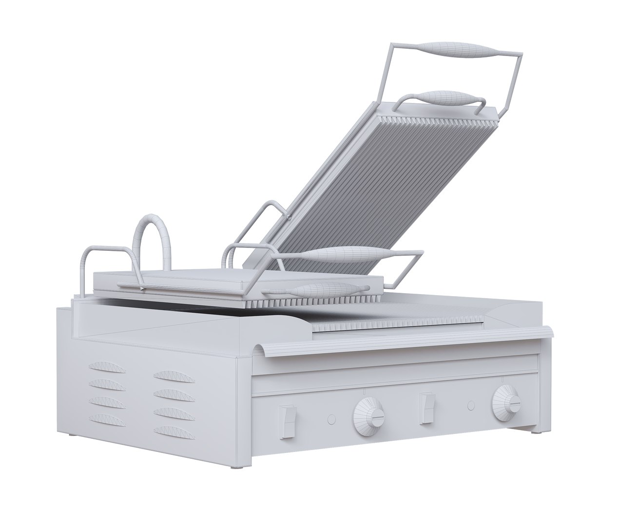 3D INDUSTRIAL DOUBLE TOASTER - TurboSquid 2238052