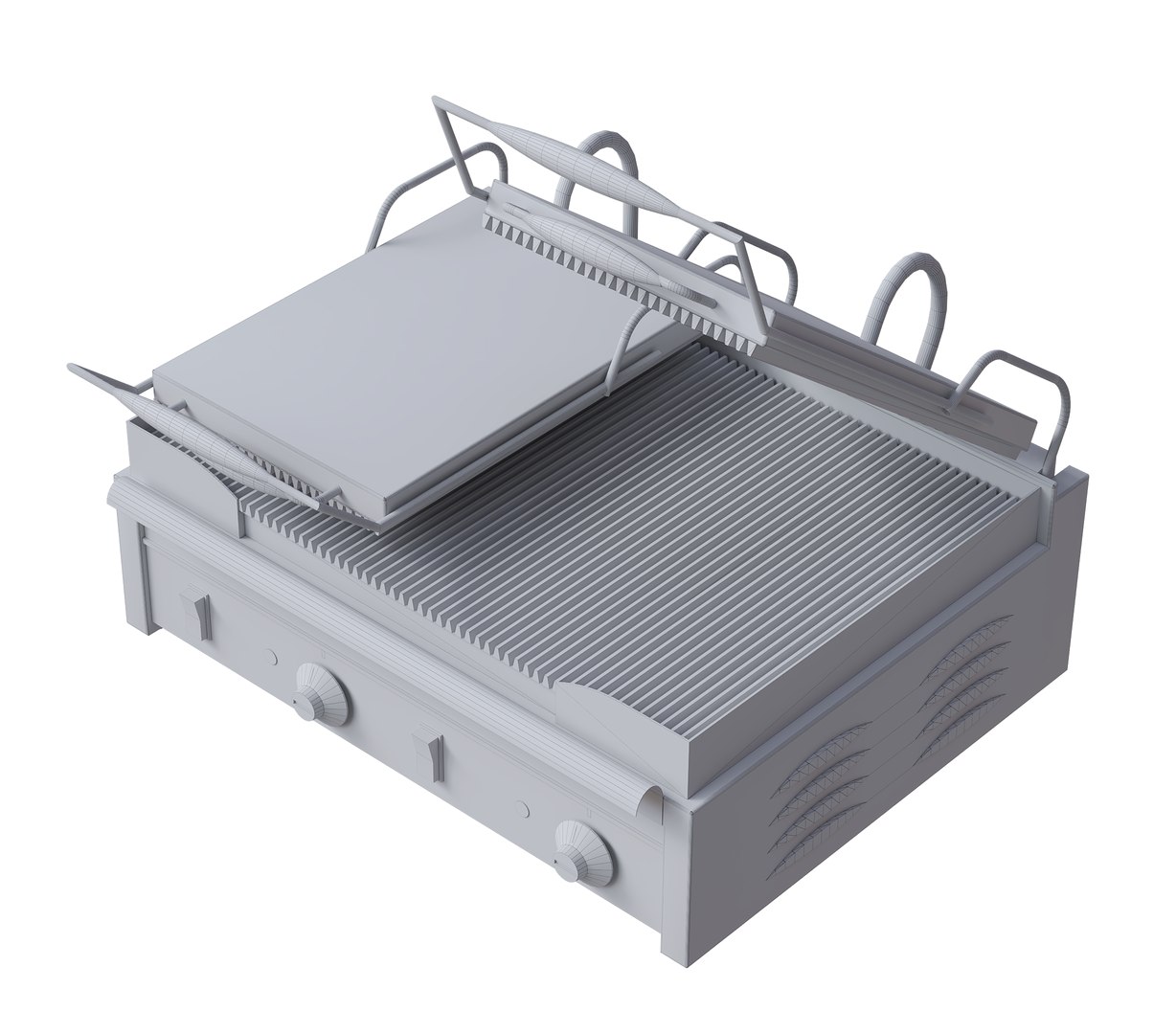 3D INDUSTRIAL DOUBLE TOASTER - TurboSquid 2238052