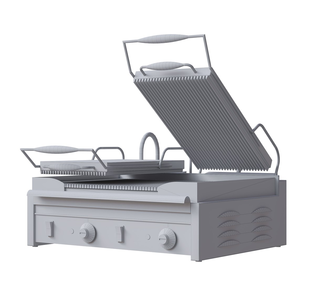 3D INDUSTRIAL DOUBLE TOASTER - TurboSquid 2238052