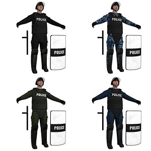 RIOT Police LOD1