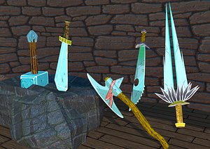 kit 5 RPG Weapons