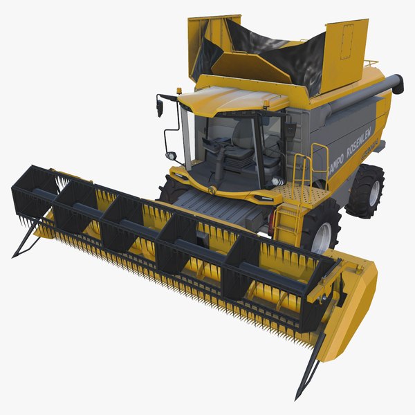 3D model COMIA C20 Harvester LowPoly
