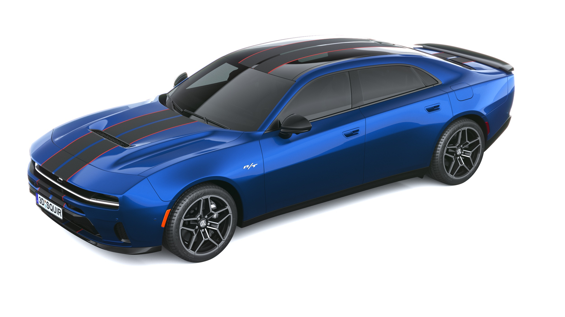 3D модель Dodge Charger Daytona RT 4-дверный Sixpack 2026 - TurboSquid ...
