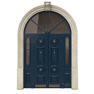 Entrance classic door 43