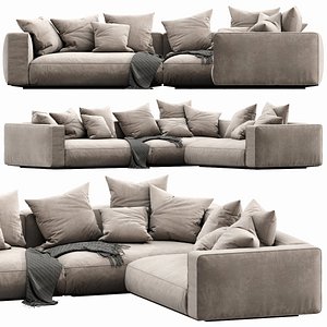 3D flexform grandemare sectional