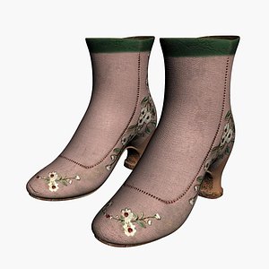 3D Victorian Shoes