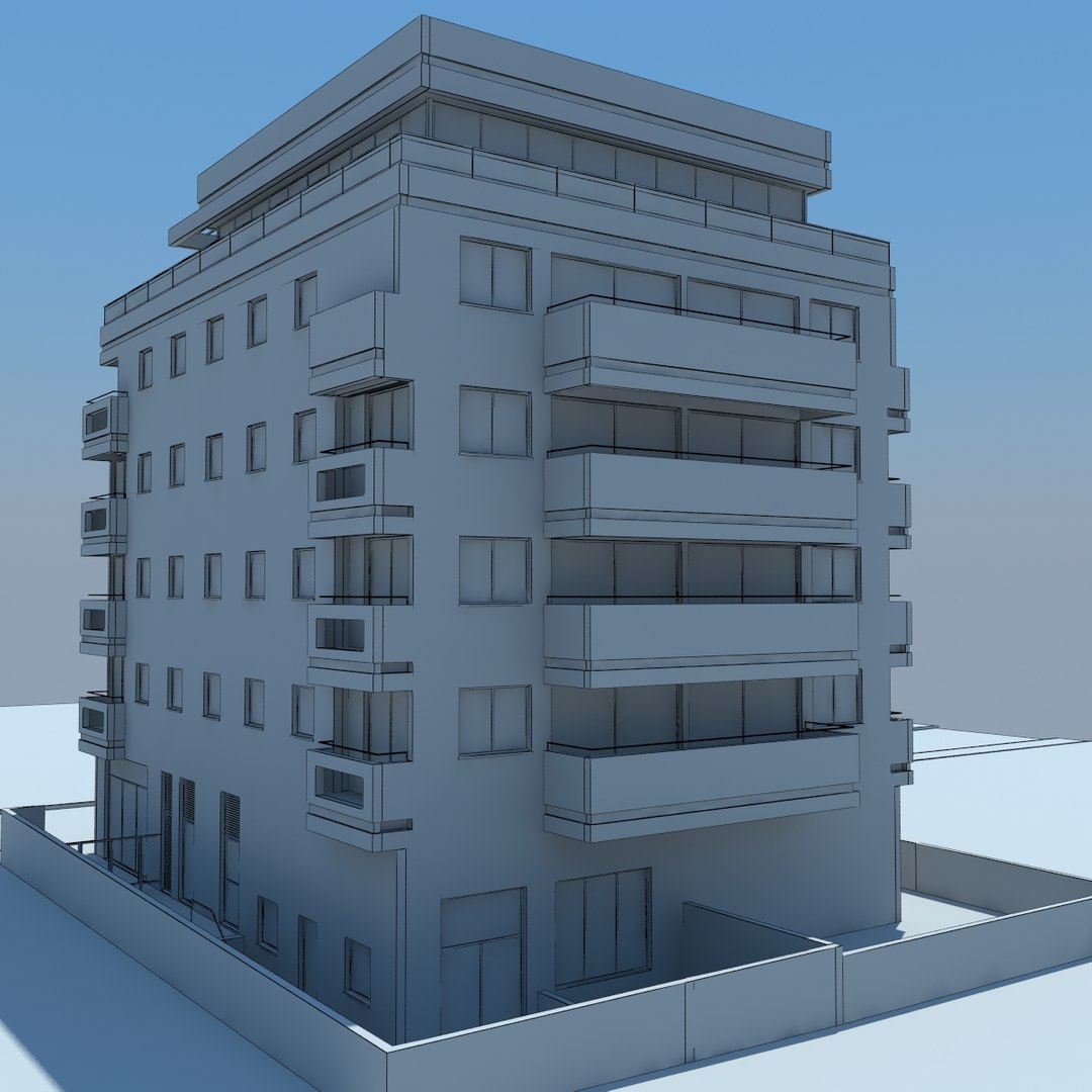 Buildings 5 3d Max