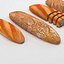 3d model breads coffee deli