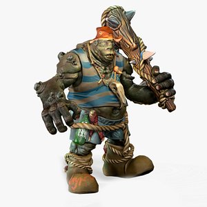 Troll 3D Stylized Model