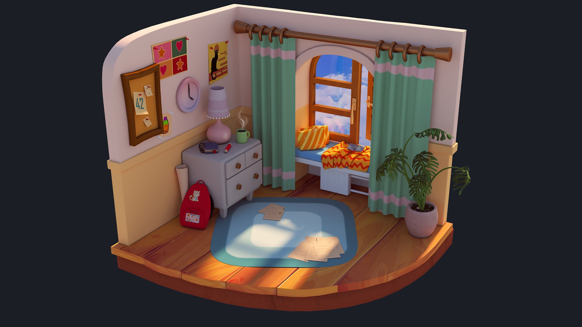 3D Isometric Teenagers room https://p.turbosquid.com/ts-thumb/Xi/eOBGqF/3M/1/jpg/1672689400/1920x1080/fit_q87/ecf3053df13bf0581acdf2c3c364c05303bea390/1.jpg