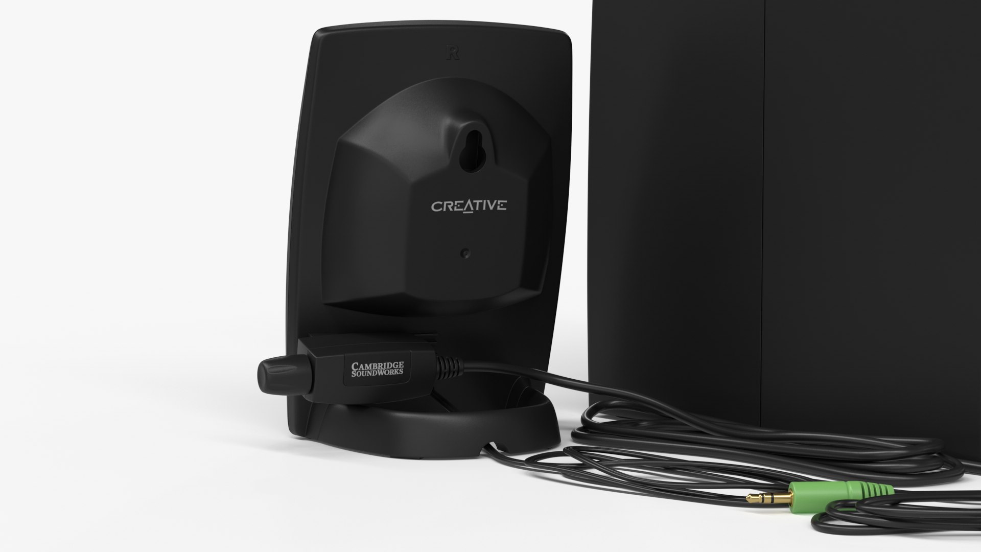 3D Computer Speakers - Creative SoundWorks Slim500 model - TurboSquid ...