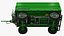 Tractor Utility with Front Loader and Tipping Trailer