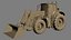Tractor Utility with Front Loader and Tipping Trailer