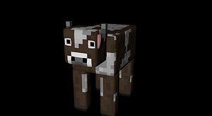3d cow rig