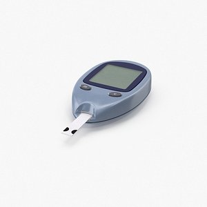 3d model glucose monitor