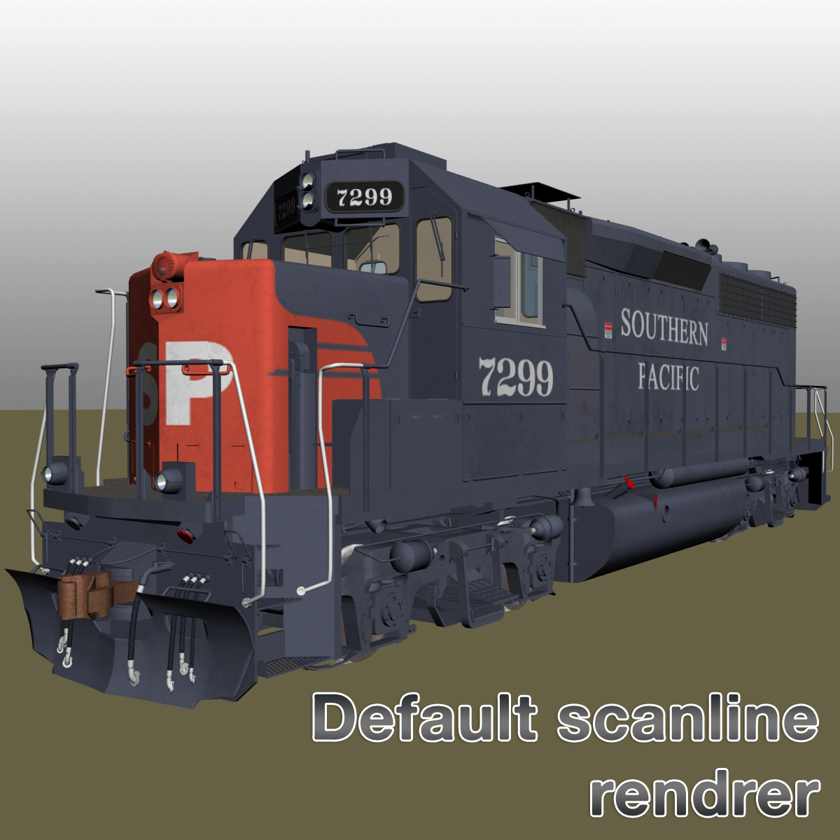 Emd Gp40-2 Railroad Engines Max