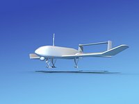 Mohajer 4 Drone Bare Metal
