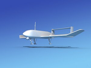Mohajer 4 Drone Bare Metal