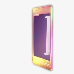 Infinite Background NFT Card Template - Animated in Blender