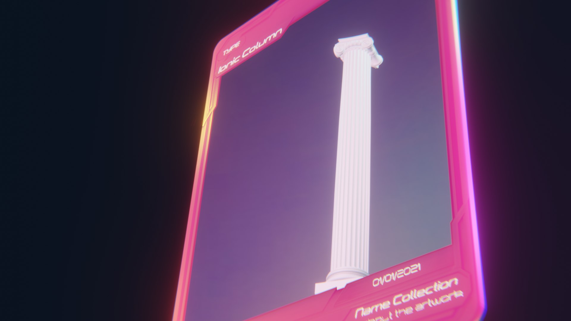 Infinite Background NFT Card Template - Animated in Blender 3D https://p.turbosquid.com/ts-thumb/Xj/7baP6T/sJ/render0006/png/1628511078/1920x1080/fit_q87/8ade0dd4991a558955a3b5905d8f69adcfb51740/render0006.jpg