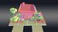Low Poly Toon House