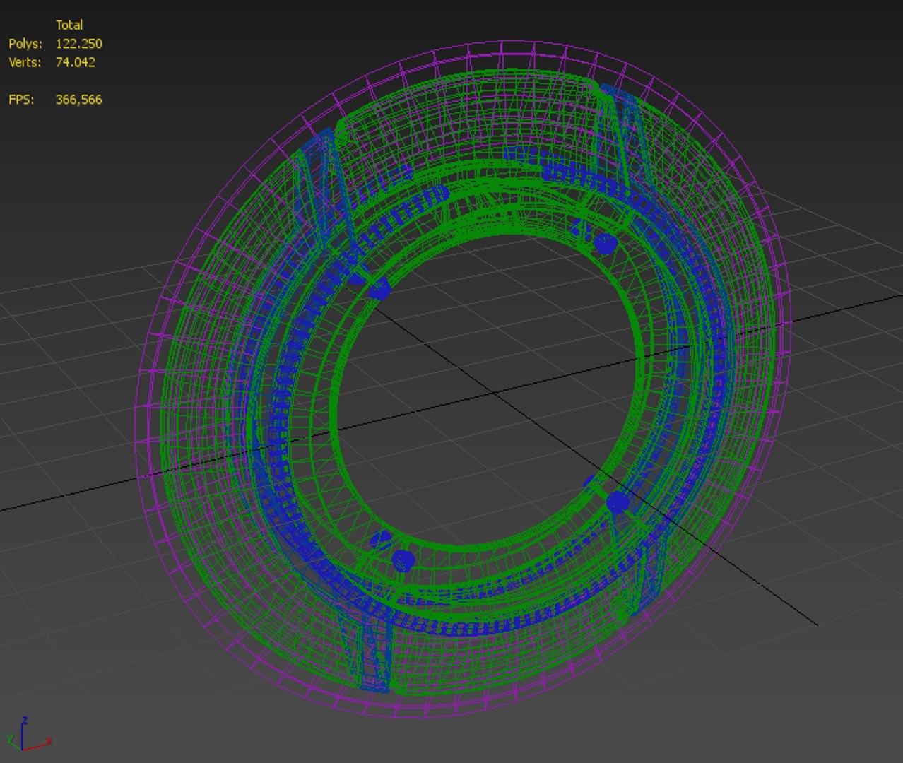 Tron Disc Model - TurboSquid 1291097