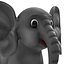 Cartoon Elephant Rigged