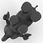 Cartoon Elephant Rigged