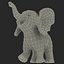 Cartoon Elephant Rigged